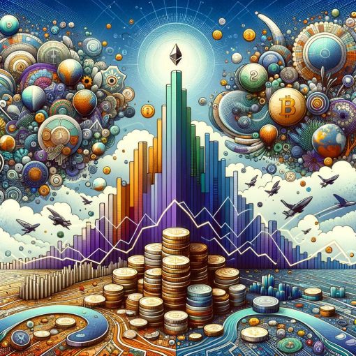 The market cap of eth grow up to 360b then falls