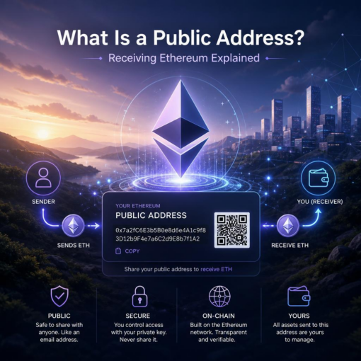 What is a public address? Receiving ethereum explained