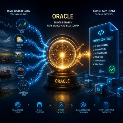 What is an oracle? How it feeds real-world data to smart contracts