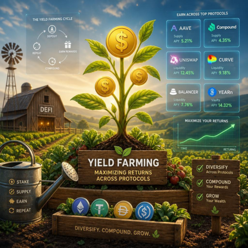 What is yield farming? Maximizing returns across protocols