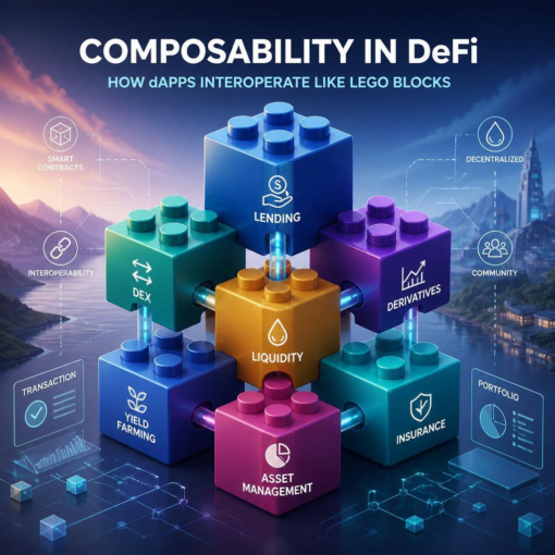 Composability in defi: how dapps interoperate like lego blocks