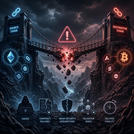 Cross-chain bridge risks: hacks and contract failures