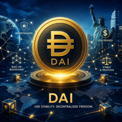 “decoding dai: understanding the decentralized stablecoin that puts usd in blockchain. ”

alternatively:

* “understanding dai: the decentralized, usd-pegged stablecoin”
* “what is dai? A guide to the decentralized stablecoin”