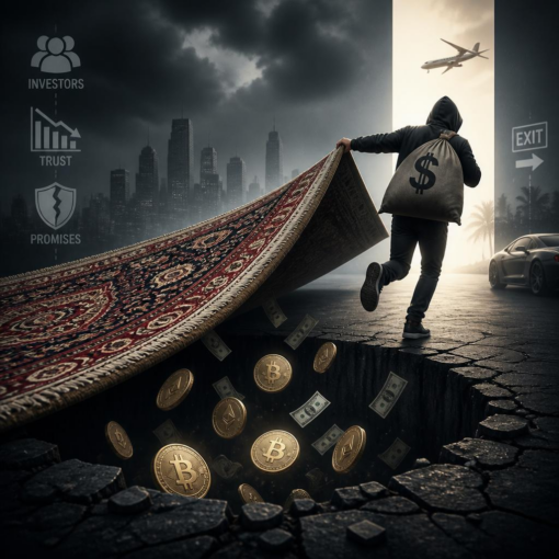 Rug pulls: when developers disappear with investors’ funds