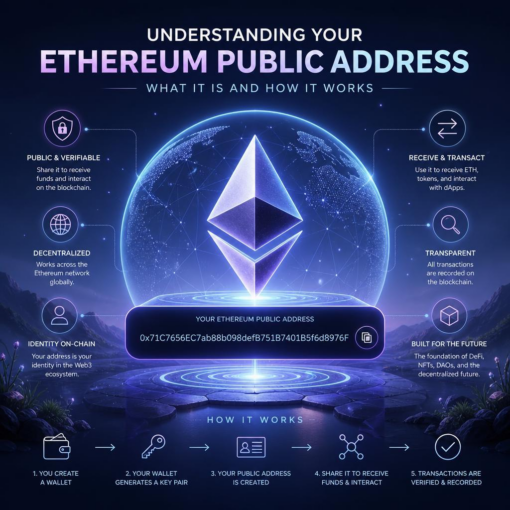Understanding your ethereum public address: what it is and how it works