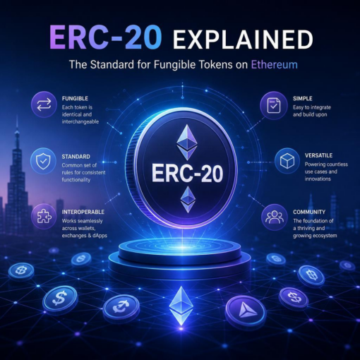 Erc-20 explained: the standard for fungible tokens on ethereum