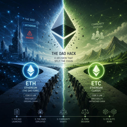 The dao hack: how ethereum split into eth and etc explained