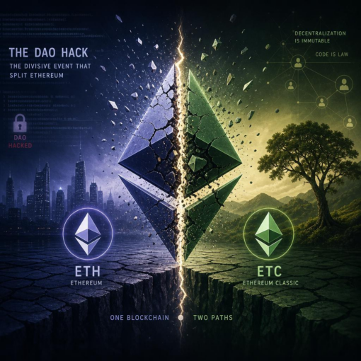 The dao hack: the divisive event that split ethereum into eth and etc
