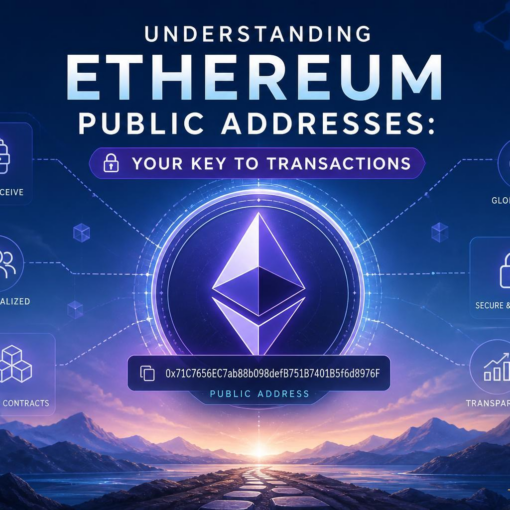 Understanding ethereum public addresses: your key to transactions